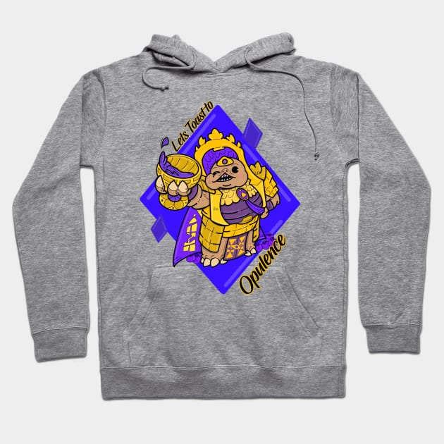 Toast to Opulence Hoodie by triotdesigns